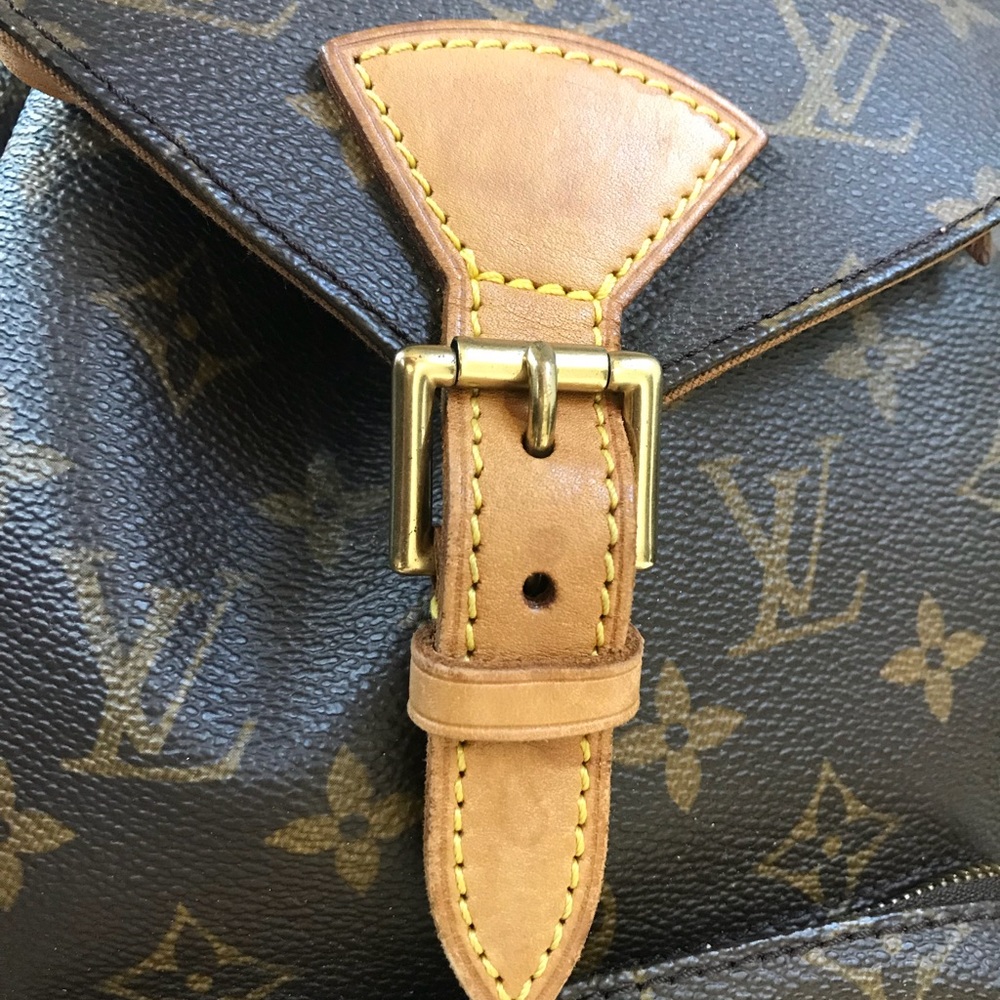 💯 Authentic Louis Vuitton Montsouris MM backpack - Picture 4 of 7